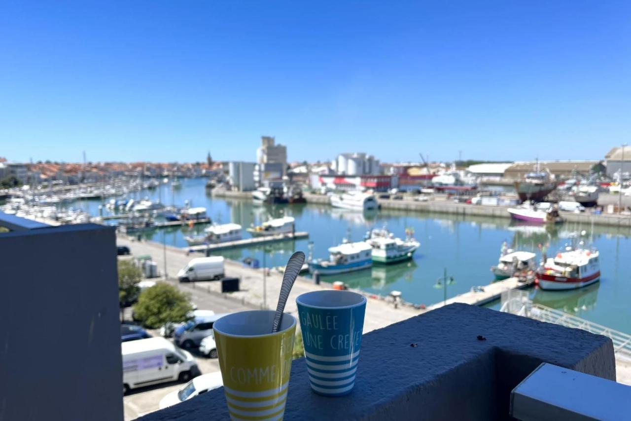 Pretty And Bright Studio With View On The Harbor Les Sables-dʼOlonne Kültér fotó
